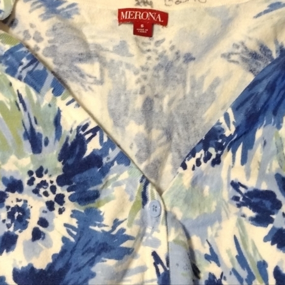 Shades of blue cardigan - Picture 2 of 3